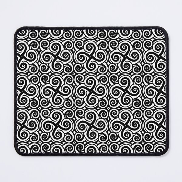 Item preview, Black Celtic wave pattern by Beliris Creations designed and sold by BelirisCréations.