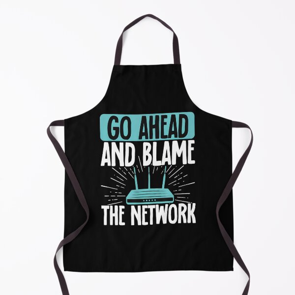 Item preview, Go Ahead And Blame The Network Router Tech Humor Graphic designed and sold by boosnwlovichm.