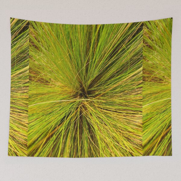 Item preview, Radial Green and Yellow Longleaf Pine Needles Pattern designed and sold by Yanshuf.
