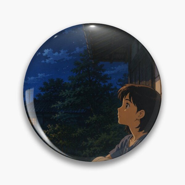 Item preview, Retro 90s Anime Moonlit Veranda designed and sold by bapupa.