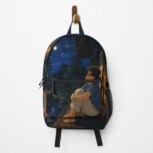 Item preview, Retro 90s Anime Moonlit Veranda designed and sold by bapupa.