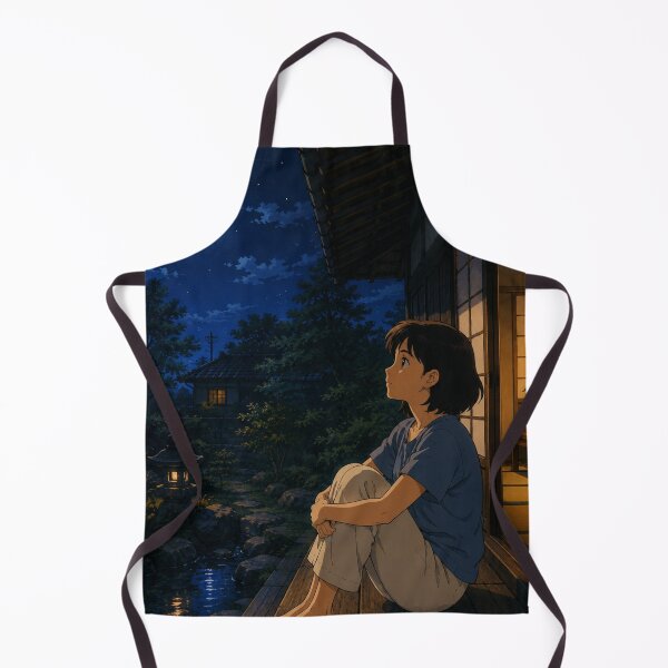 Item preview, Retro 90s Anime Moonlit Veranda designed and sold by bapupa.