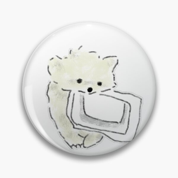 Item preview, Fluffy Puppy Carrying Square Frame designed and sold by raun.draw.