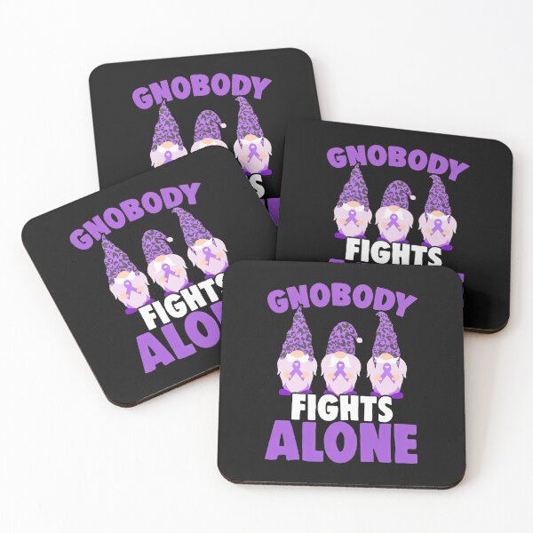 Item preview, Gnome "GNOMOBODY FIGHTS ALONE" Support Awareness Ribbon designed and sold by murdyawdiede.