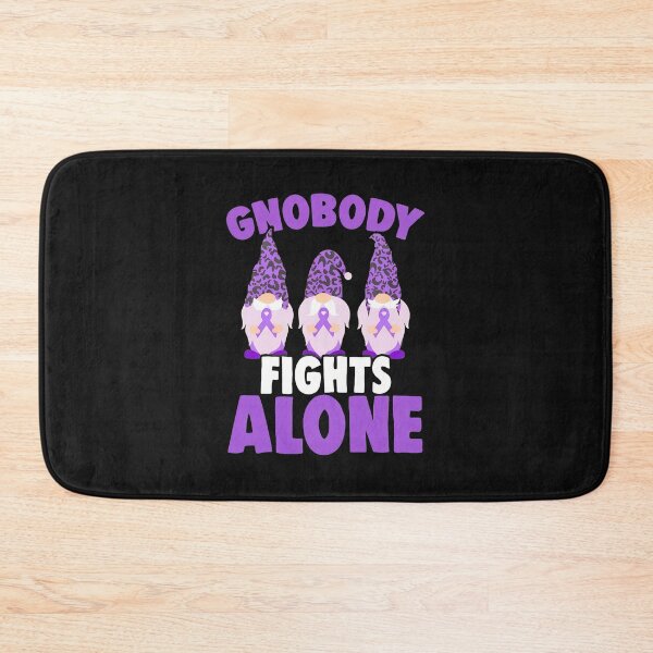 Item preview, Gnome "GNOMOBODY FIGHTS ALONE" Support Awareness Ribbon designed and sold by murdyawdiede.