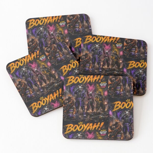 Item preview, Cyberpunk Victory Squad Animal Warriors designed and sold by PromptVaultArt.