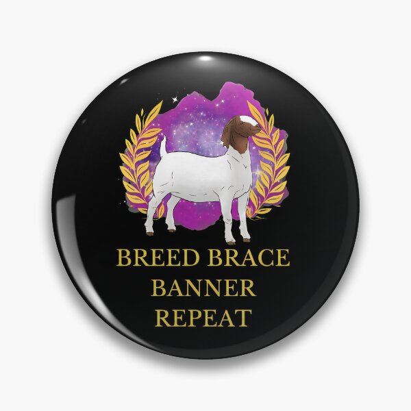 Item preview, Goat Breed Brace Banner Repeat Animal Design designed and sold by boosnwlovichm.