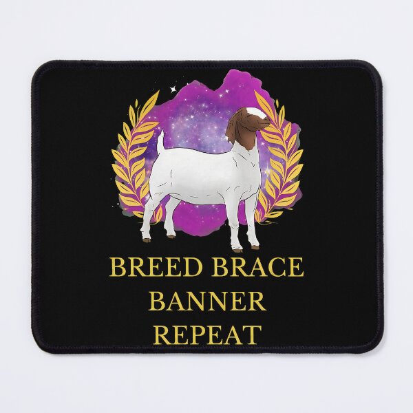 Item preview, Goat Breed Brace Banner Repeat Animal Design designed and sold by boosnwlovichm.