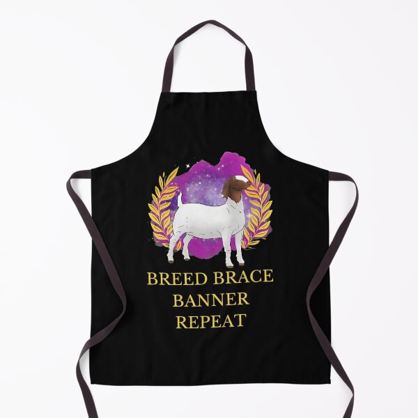 Item preview, Goat Breed Brace Banner Repeat Animal Design designed and sold by boosnwlovichm.