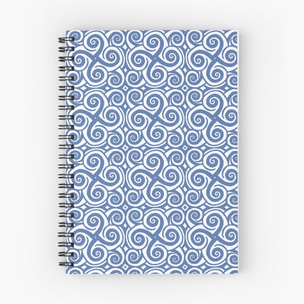 Item preview, Blue Celtic wave pattern by Beliris Creations designed and sold by BelirisCréations.