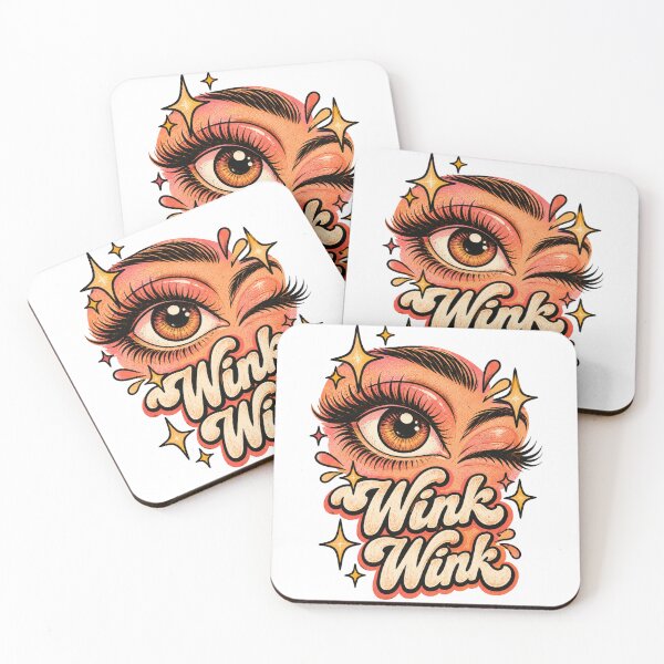 Item preview, Wink Wink – Retro Groovy Eye Sticker Design designed and sold by @SHINTOSARTSTORE.
