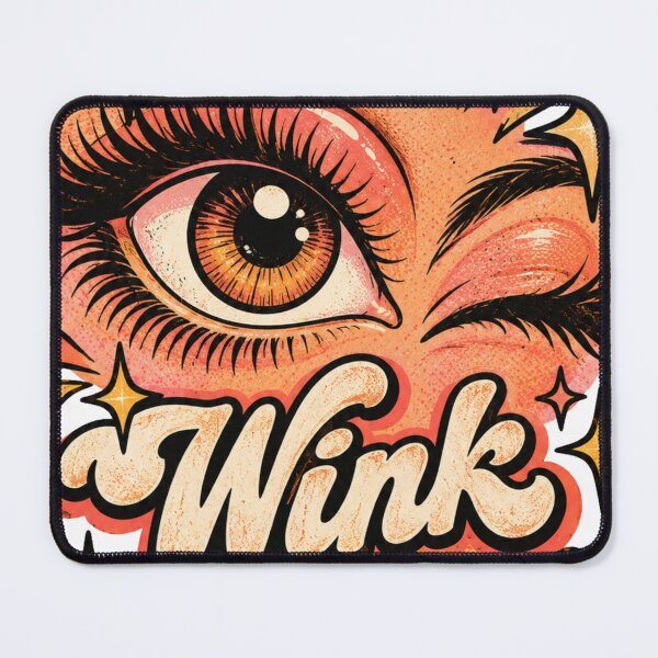 Item preview, Wink Wink – Retro Groovy Eye Sticker Design designed and sold by @SHINTOSARTSTORE.