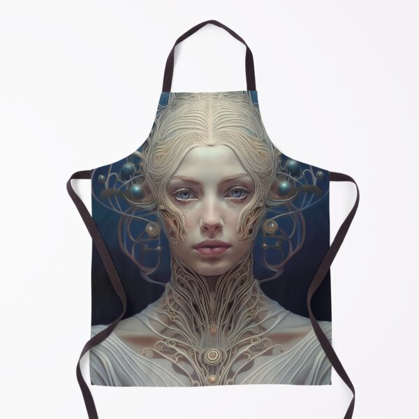 Item preview, Ethrereal woman with intricate headpiece designed and sold by Photopat.
