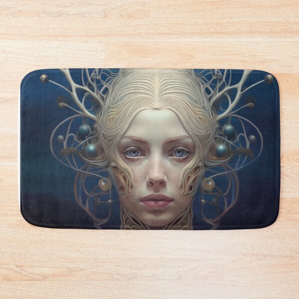 Item preview, Ethrereal woman with intricate headpiece designed and sold by Photopat.