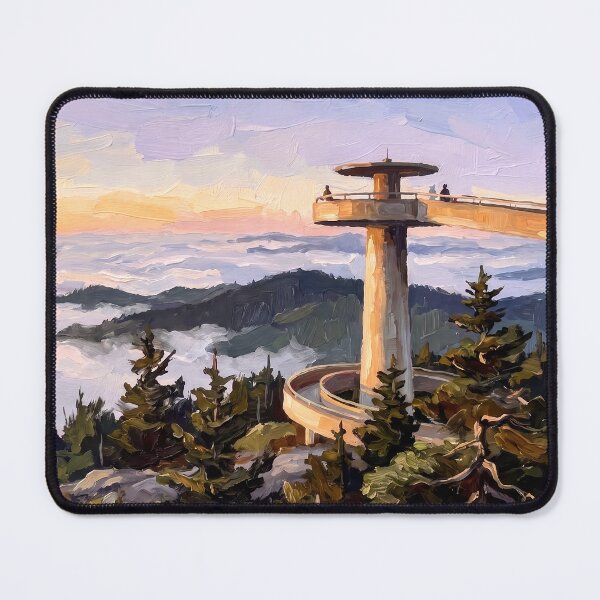 Item preview, Clingmans Dome Above the Cloud Sea designed and sold by RedPeaStudio.