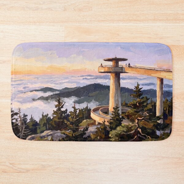 Item preview, Clingmans Dome Above the Cloud Sea designed and sold by RedPeaStudio.