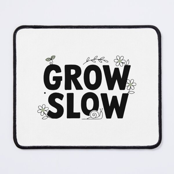 Item preview, Grow Slow Snail Flower Plant Design designed and sold by FairX.