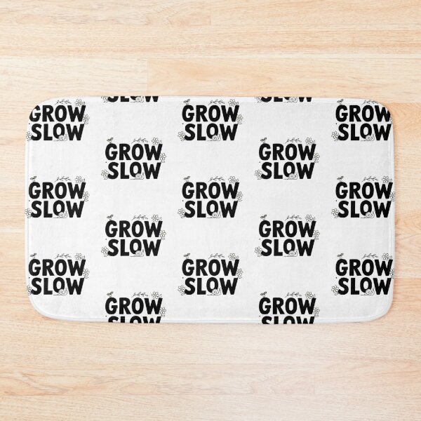 Item preview, Grow Slow Snail Flower Plant Design designed and sold by FairX.