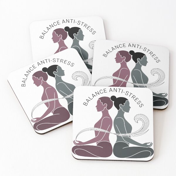 Item preview, Balance ANTI-STRESS Meditating Figures for Yoga Practice and Zen designed and sold by 108stillness.