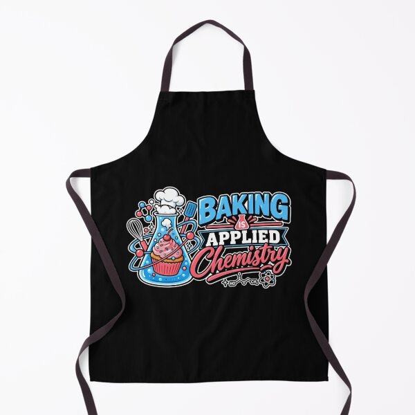 Item preview, Baking Is Applied Chemistry Funny Baker Science Typography designed and sold by RAS-77.