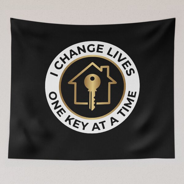 Item preview, I Change Lives One Key At A Time Real Estate Professional Realtor Agent designed and sold by w66aboo.