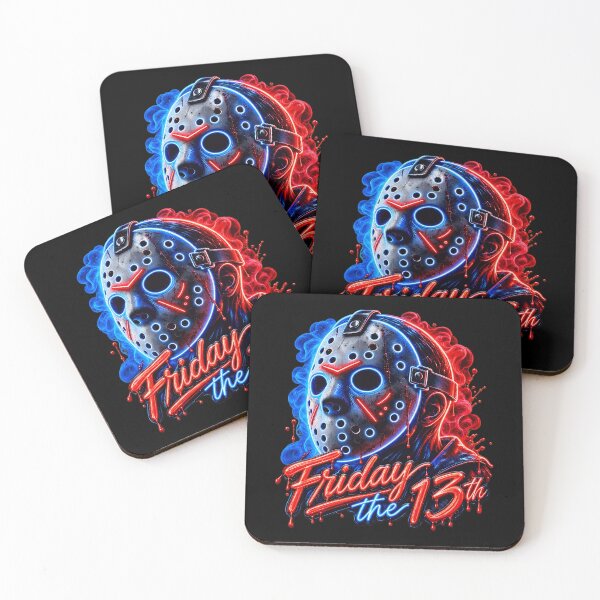 Artikelvorschau, Neon-Horrormaske „Friday Night Frights“ entworfen und verkauft von MichaelKi32145.