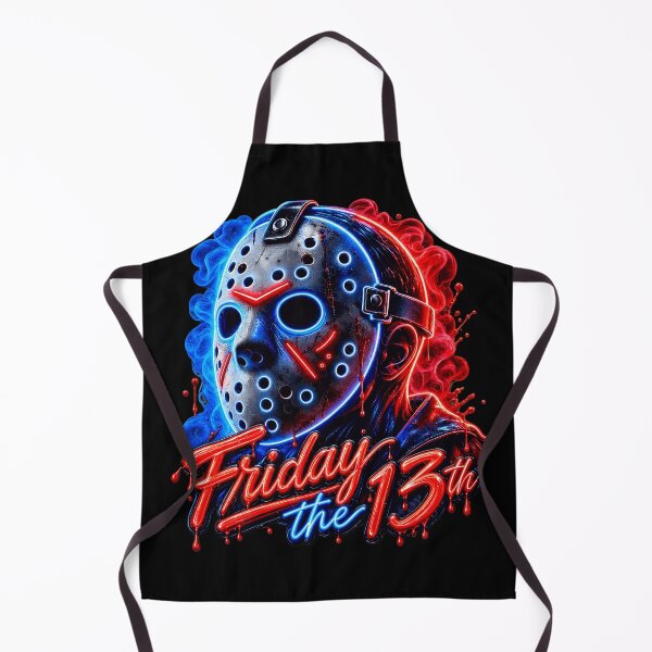 Item preview, Neon Horror Mask "Friday Night Frights" designed and sold by MichaelKi32145.