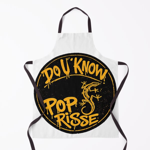 Item preview, Do U Know Poprisse Moroccan Darija Yellow Graffiti Lizard Graphic designed and sold by DesignArtist.ia.