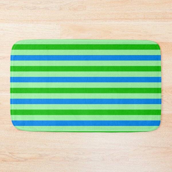 Item preview, Blue and Green Stripes Design Green  designed and sold by PatternTitan.