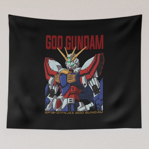 Item preview, The GF13-017NJII God Gundam full colour VECTOR art illustration  designed and sold by sabartgunpla.