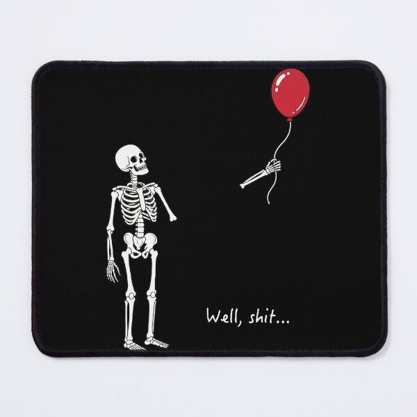 Item preview, Funny Skeleton Balloon Quote designed and sold by JoWebb20245.