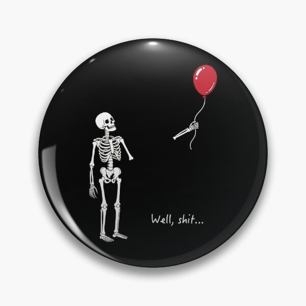 Item preview, Funny Skeleton Balloon Quote  designed and sold by JoWebb20245.
