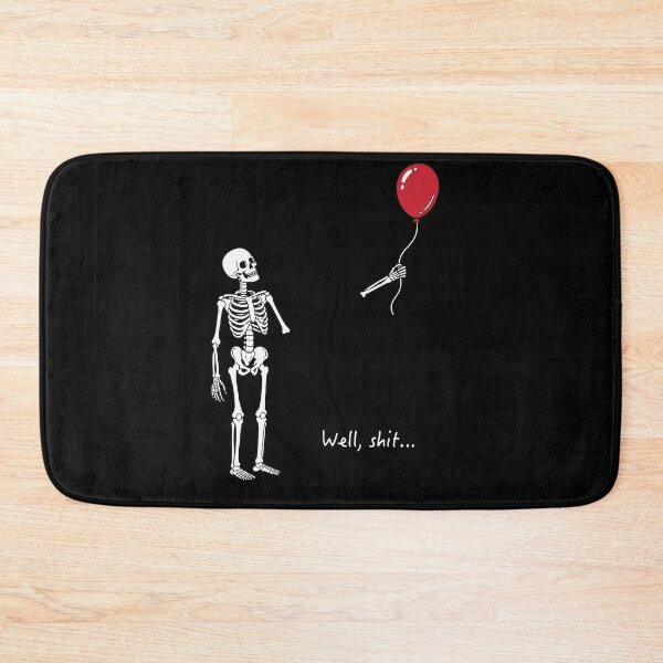 Item preview, Funny Skeleton Balloon Quote  designed and sold by JoWebb20245.