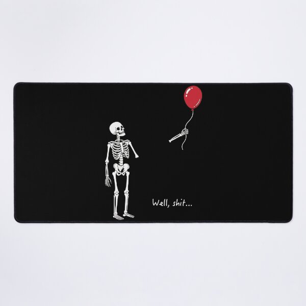 Item preview, Funny Skeleton Balloon Quote designed and sold by JoWebb20245.