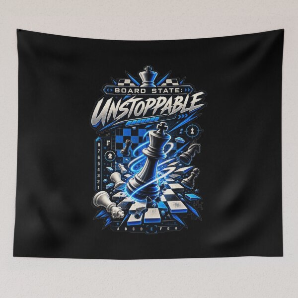 Item preview, Board State Unstoppable Chess Player Strategy Streetwear designed and sold by KnightVibe.
