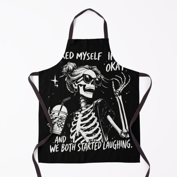 Item preview, Funny Skeleton Laughing Coffee Meme designed and sold by MichaelKi32145.