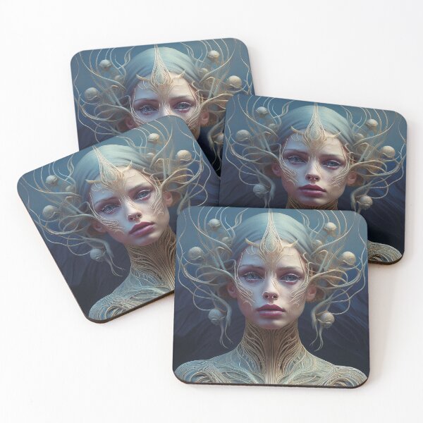 Item preview, Futuristic surreal women designed and sold by Photopat.