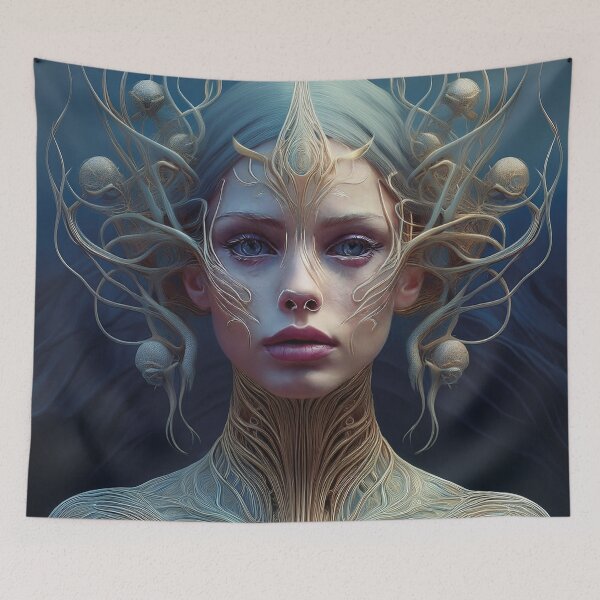 Item preview, Futuristic surreal women designed and sold by Photopat.
