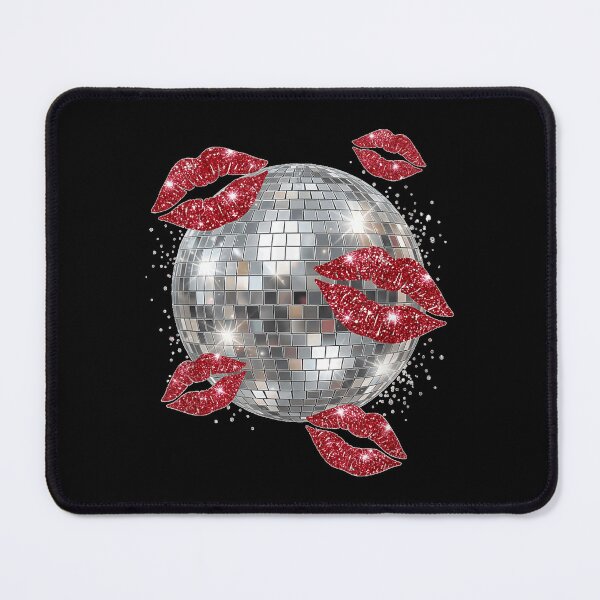 Item preview, Disco Ball Kissing Lips designed and sold by StanaLuis.