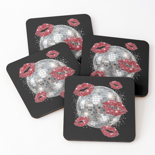 Item preview, Disco Ball Kissing Lips  designed and sold by StanaLuis.