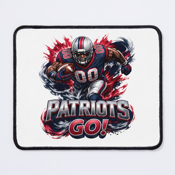 Item preview, Patriots Go! New England Patriots Football Fan #0098 designed and sold by GLUVY-THEME.