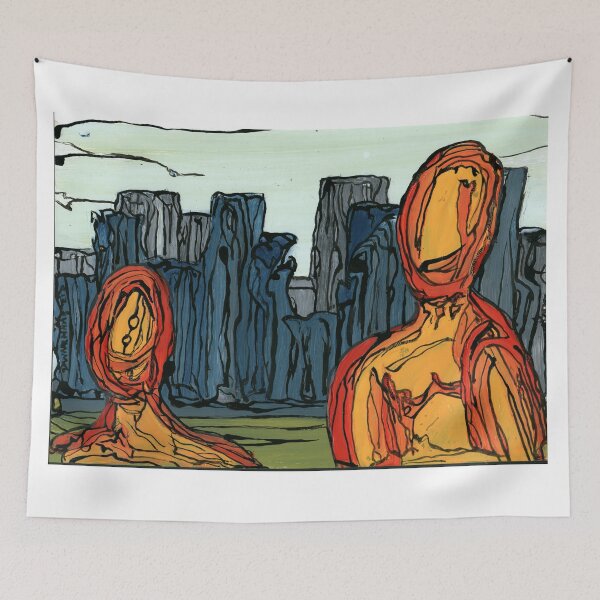 Item preview, Silent City - Expressive Urban Isolation Artwork designed and sold by Dwaalhaas.com.