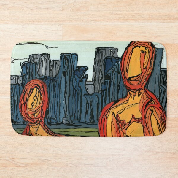 Item preview, Silent City - Expressive Urban Isolation Artwork designed and sold by Dwaalhaas.com.
