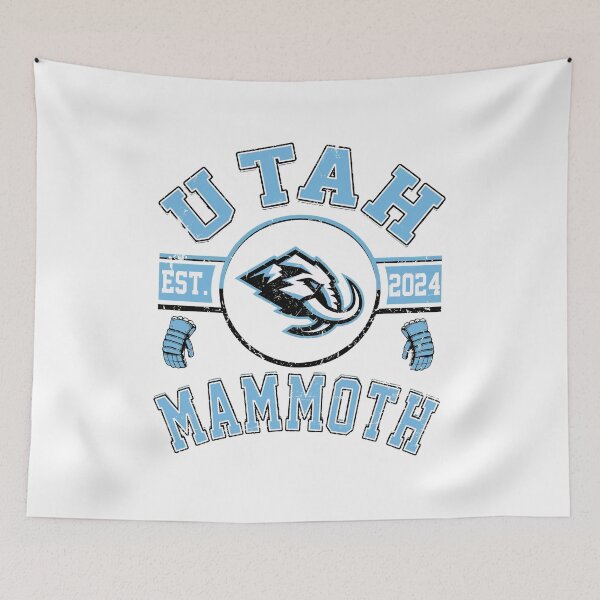 Item preview, Retro Mammoth Hockey Fan T-Shirt designed and sold by JohnGutie48727.