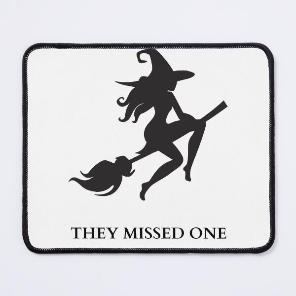 Item preview, Witch Silhouette "They Missed One" Halloween designed and sold by BoldPowStudio.