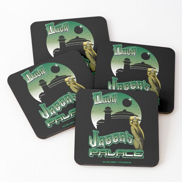 Item preview, Green Alien Dancer Silhouette Palace Crescent Moon designed and sold by RetroCanvas.