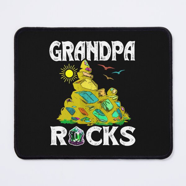 Item preview, Grandpa Rocks Gemstone Illustration designed and sold by murdyawdiede.