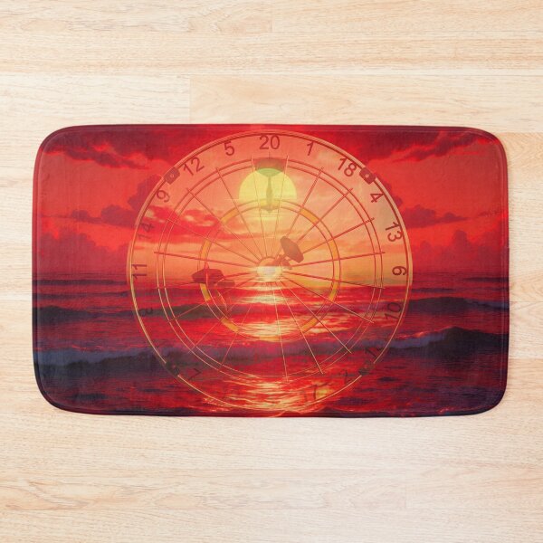 Item preview, Dartboard reflected in the sunrise at dawn. Remaining throw 91 - T7-20-Bull designed and sold by Segasprojects.