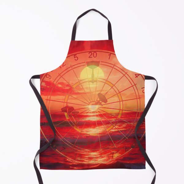 Item preview, Dartboard reflected in the sunrise at dawn. Remaining throw 91 - T7-20-Bull designed and sold by Segasprojects.