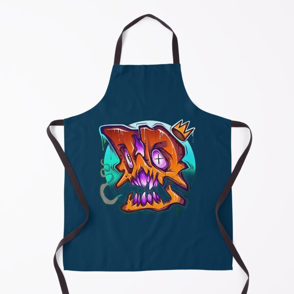 Item preview,  Neon Graffiti Skull  designed and sold by MilcahNoble.